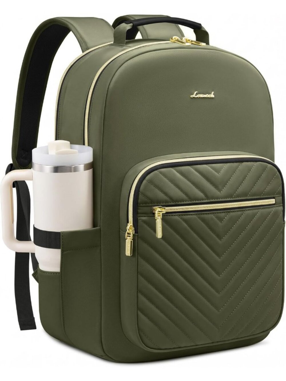 Stylish Quilted Laptop Backpack for Women | Work, Travel & College Bag